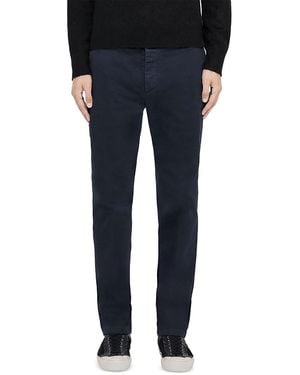 AllSaints Haydon Cotton Blend Slim Fit Chinos - Blue