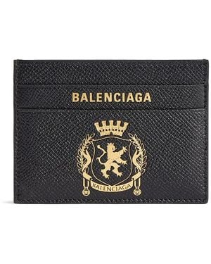 Balenciaga Passport Card Holder - Black