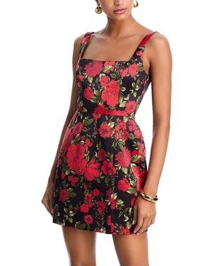 Wayf Clara Mini Dress - Red