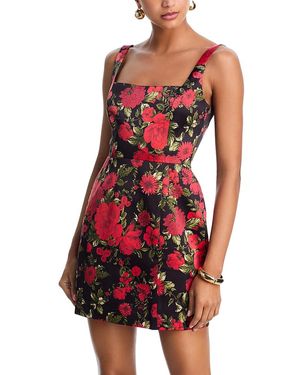 Wayf Clara Mini Dress - Red