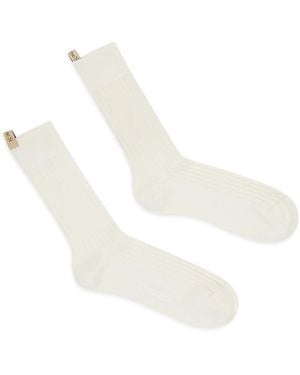 Comme Si The Yves Socks - White