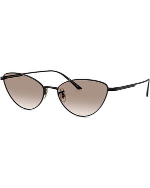 KHAITE Oliver Peoples X Cat Eye Sunglasses, 56Mm - Metallic