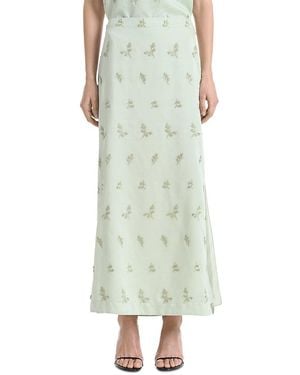 Altuzarra Linnie Maxi Skirt - Green