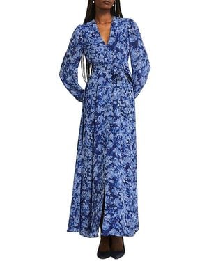 Hobbs Thea Dress - Blue