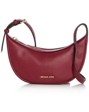 Michael Kors Medium Convertible Sling Crossbody - Red