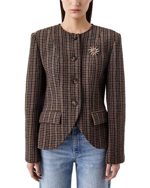 Tresser Vinster Tailored Button Front Jacket - Black