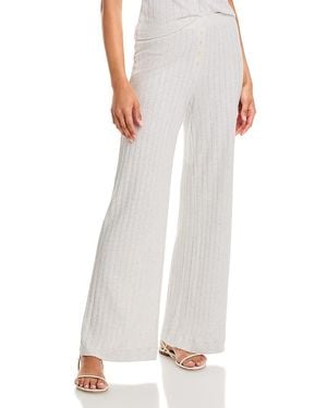 Leset Pointelle Boxer Pants - White