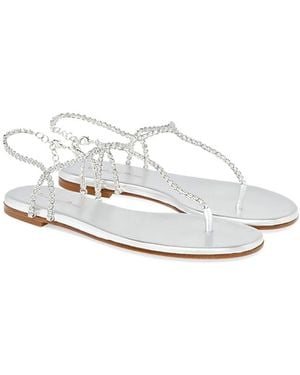 Gianvito Rossi Eternity Thong Sandals - White