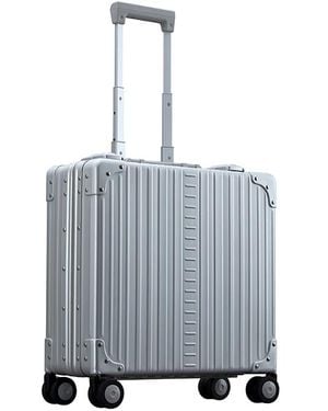ALEON 17 Aluminum Wheeled Briefcase - Blue