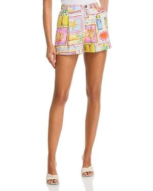 Aqua Tile Shorts - Multicolor