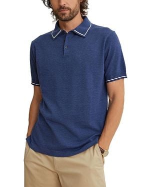 Velvet By Graham & Spencer Orion Regular Fit Polo Shirt - Blue