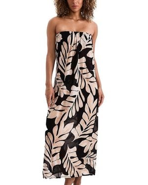 Mimi Flamingo Ariel Cowl Back Maxi - Black