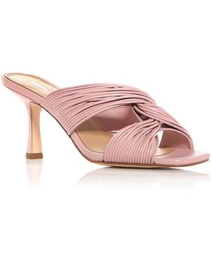 Michael Kors Alessia Slide Sandals - Pink