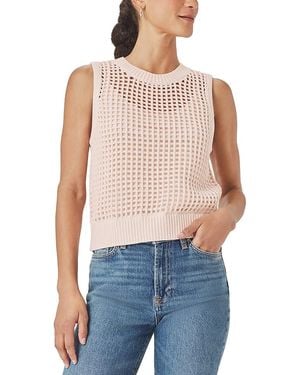 Splendid Camellia Sweater Tank Top - Blue