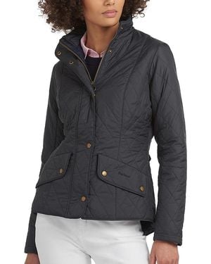 Barbour Flyweight Cavalry Quilted Jacket - Gray