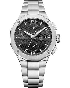 Baume & Mercier Riviera Automatic Chronograph Watch, 41Mm - Gray