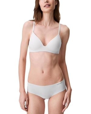Calvin Klein Wire Free T Shirt Bra - White