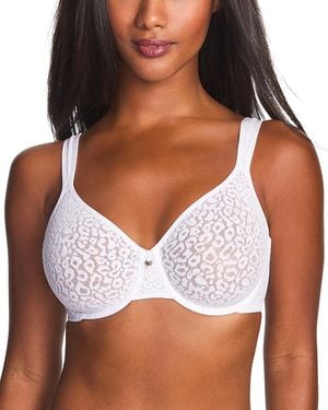 Wacoal High Bar Underwire Bra - White