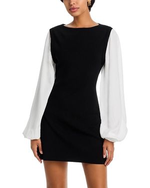 French Connection Maxime Knit Mini Dress - Black