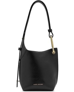 Marc Jacobs The Juliette Small Leather Bucket Bag - Black