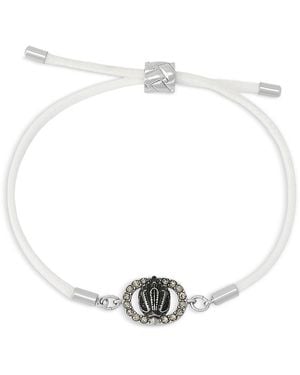 Kurt Geiger Signature Chelsea Eagle Slider Bracelet - White