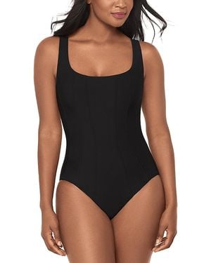 Miraclesuit Icons Chica Seamed One Piece Swimsuit - Black