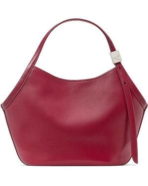 Kate Spade Deco Small Leather Tulip Tote - Purple