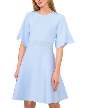 Ted Baker Flared Sleeve Mini Dress - Blue