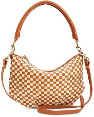 Clare V. Petit Moyen Messenger Bag - Metallic