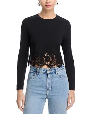 Generation Love Tabitha Lace Top - Black