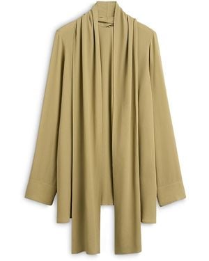 TOTEME Draped Scarf Blouse - Multicolor
