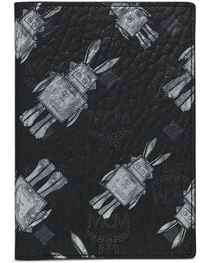 MCM Ottomar Passport Holder - Black