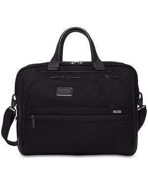 Tumi Medium 15 Expansion Briefcase - Black