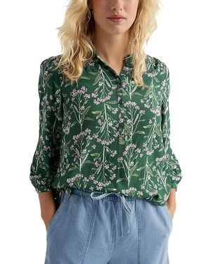 Seasalt Cornwall Willow Path Top - Green