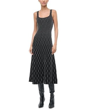 STAUD Ellison Dress - Black