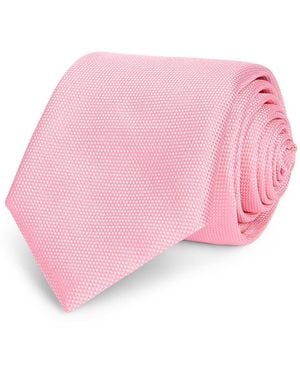 BOSS Silk Classic Neat Tie - Pink