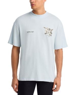 Represent Oversized Legacy Cherubs Tee - Blue