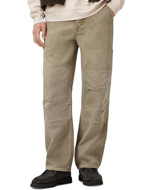 AllSaints Mullen Carpenter Wide Leg Pants - Natural