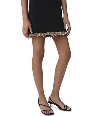 Jonathan Simkhai Wendy Embellished Mini Skirt - Black