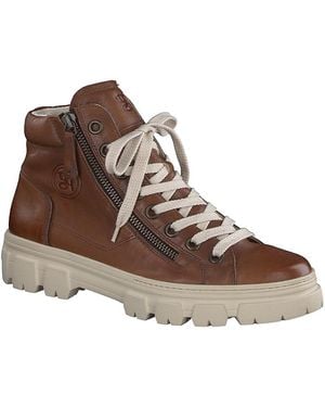 Paul Green Novi Hi Top Sneakers - Brown