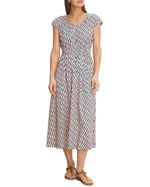 NIC+ZOE Dierdre Cap Sleeve Dress - Multicolor