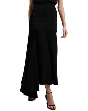 Ted Baker Laurrie Asymmetrical Hem Skirt - Black