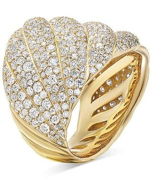 David Yurman Sculpted Cable Ring - White