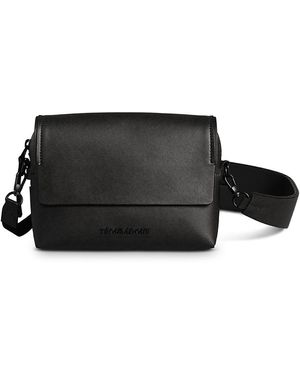 Troubadour Ki Leather Crossbody - Black