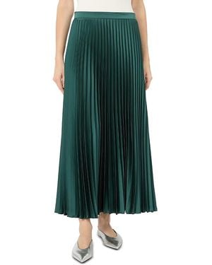 Weekend by Maxmara Wkdnicchia Pleated Skirt - Green