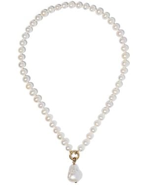 Nadri Poppy Cultured Freshwater Pendant Necklace, 18 - Metallic