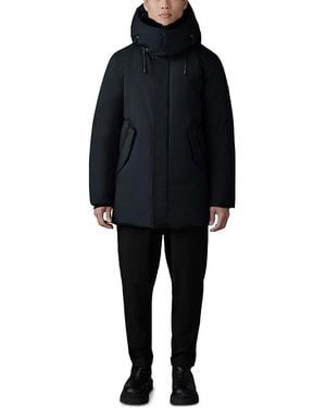 Mackage Sullivan 2-In-1 Down Coat With Removable Bib - Black