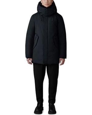 Mackage Sullivan 2-In-1 Down Coat With Removable Bib - Black