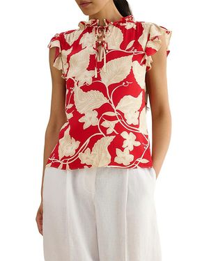 Hobbs Sadie Blouse - Red