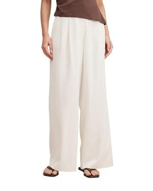 EVER NEW Annabelle Pleated Palazzo Pants - White